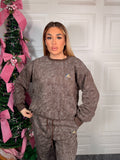 Tuta glitter double color