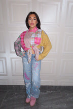 Jeans over Brooklyn con brillantini