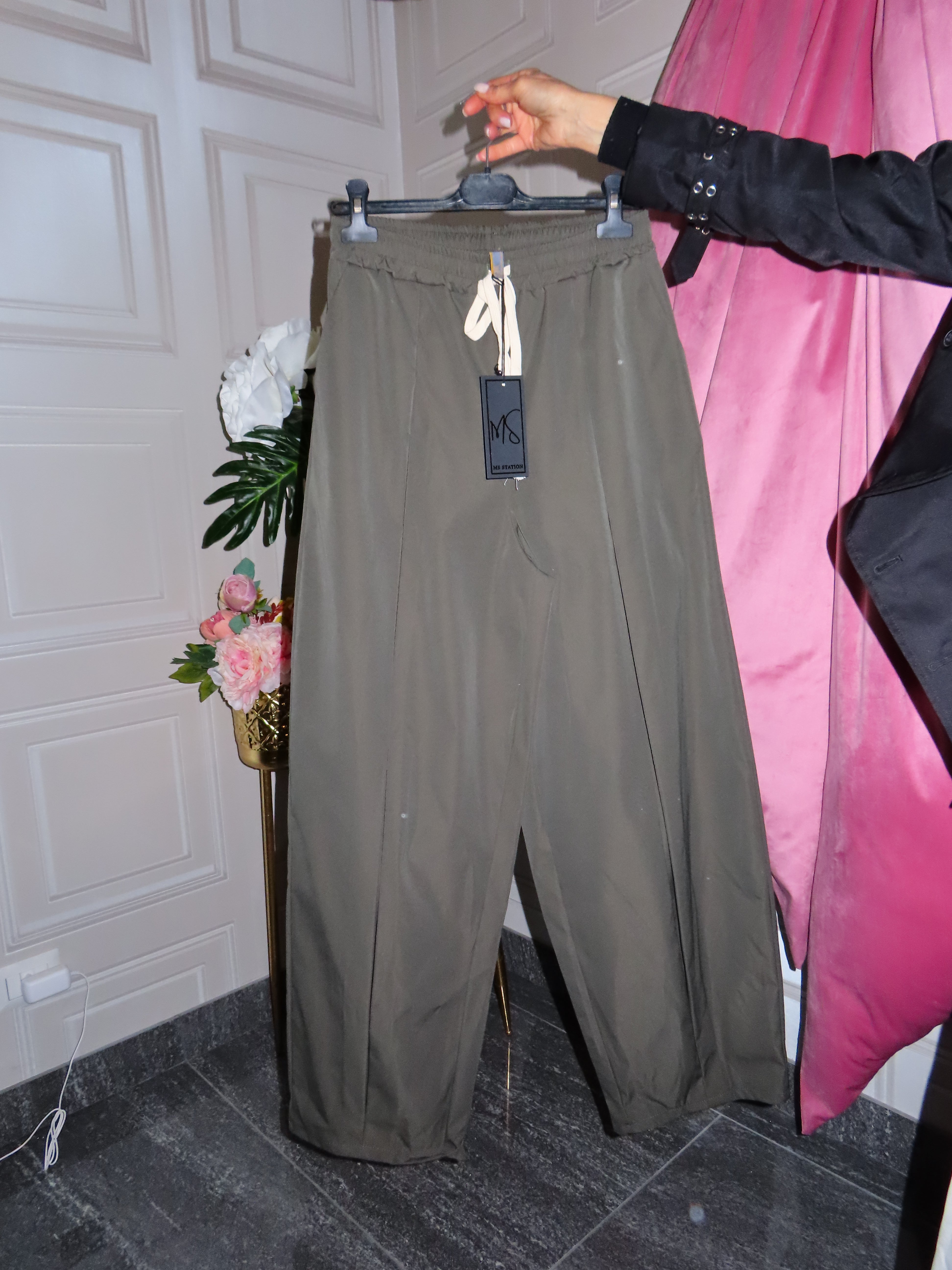 Cargo con laccio in vita Ricky Ow