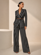 Tailleur black and white