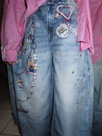 Jeans ciondoli SUPER denim chiaro
