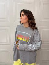 Maglia longsleeve Nirvana e heart