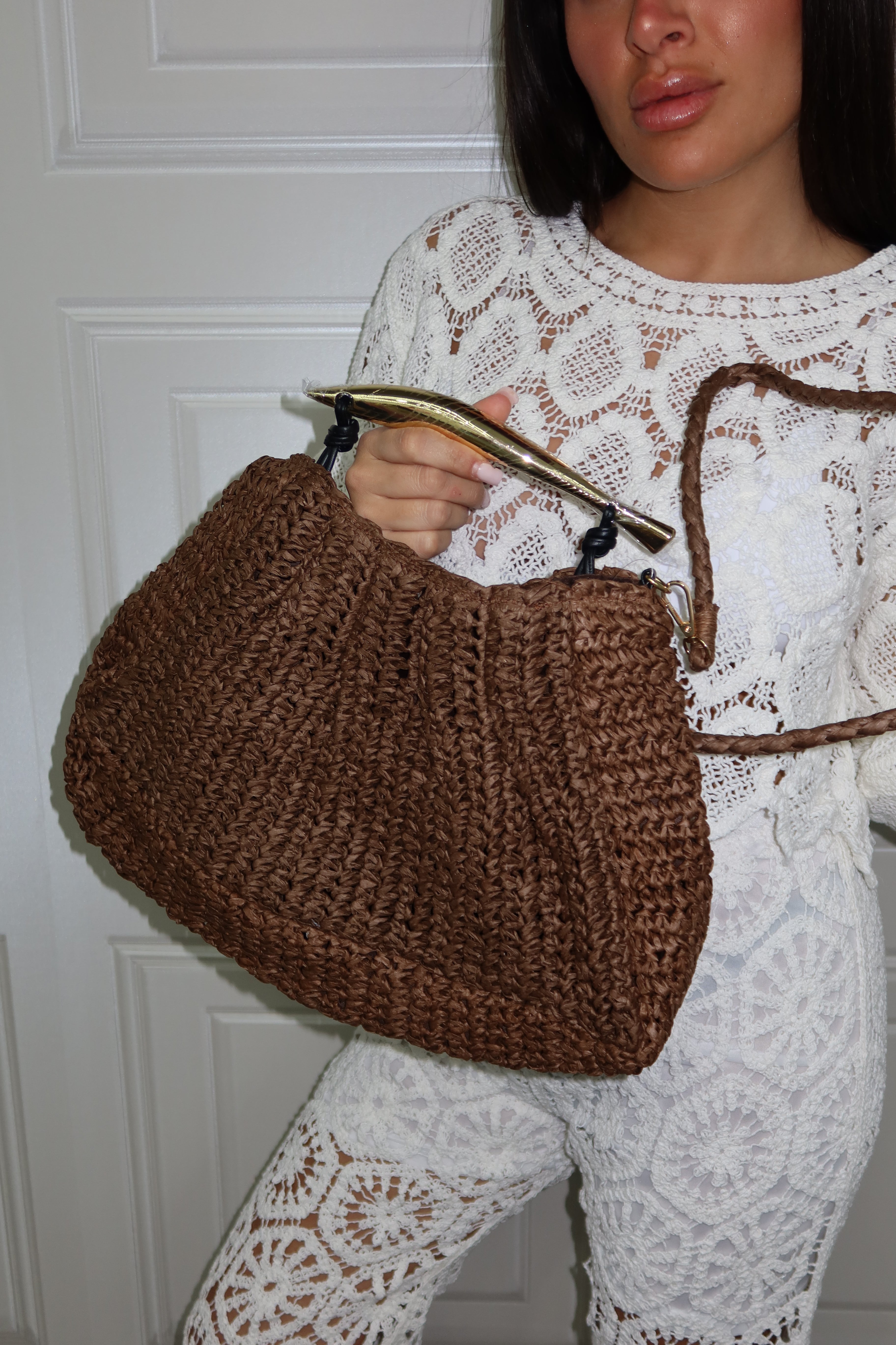 Bag bottega in paglia