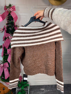 Maglione con zip AR
