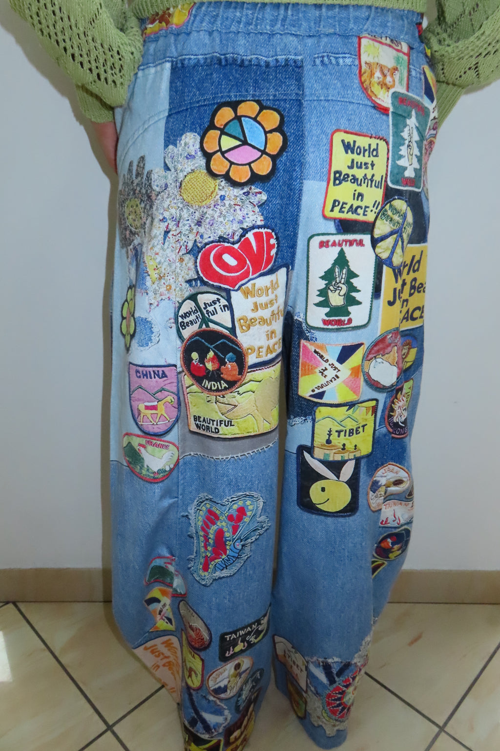 Jeans peace & love