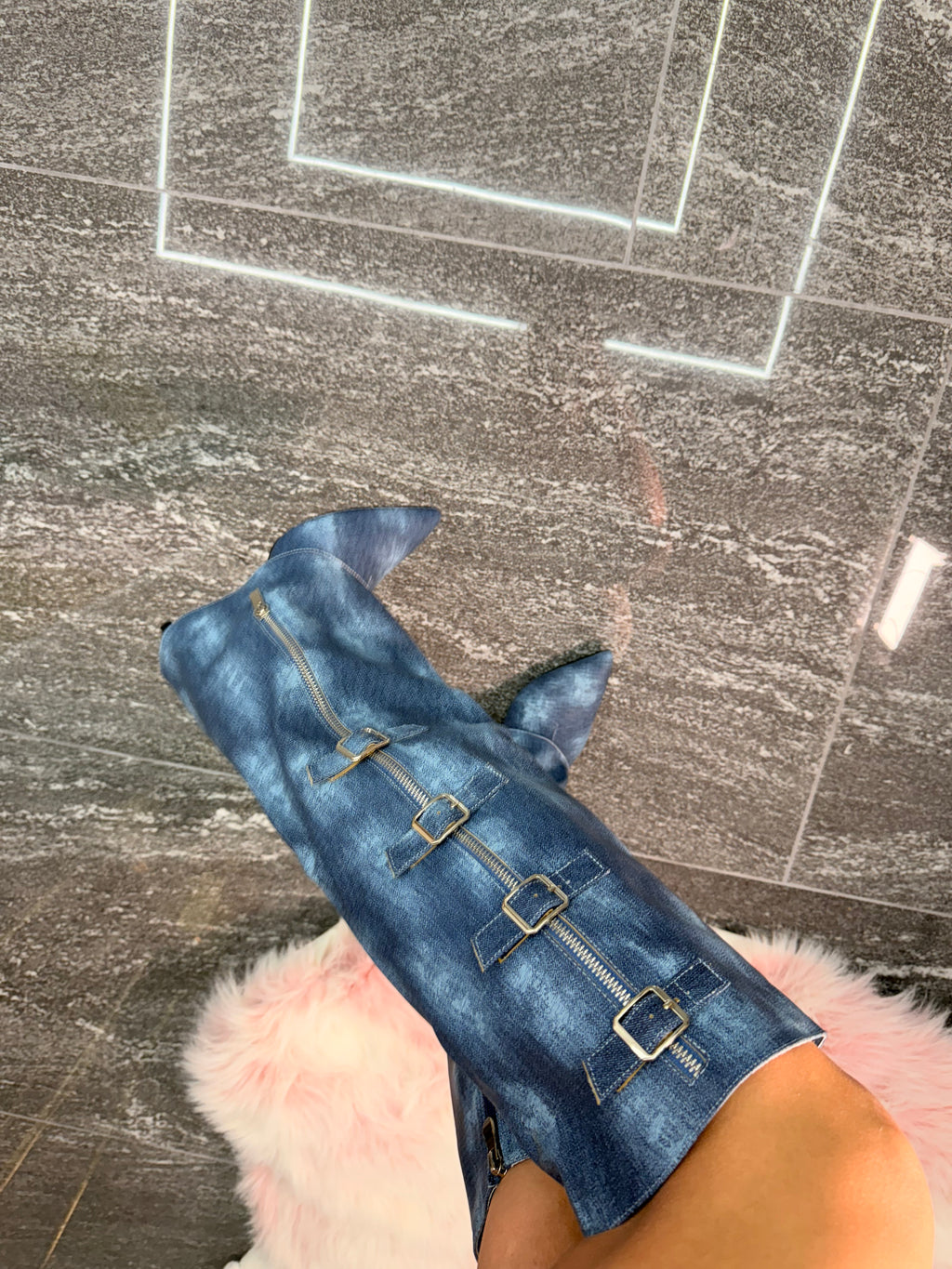 Stivale denim