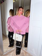 Giubbino con mantella removibile triangolo Clarisse