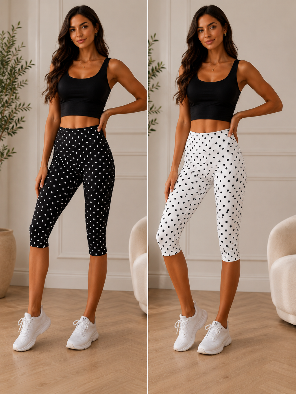 Leggins Capri in Guaina