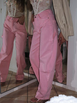 Jeans ballon rosa Barbie girl