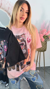 Maglia wild Brillantinata