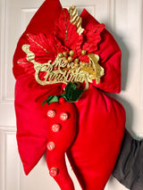 Fiocco decorativo per l’albero o fuori porta con numeri fortunati