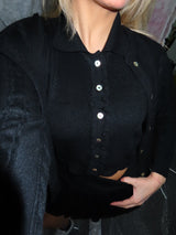 Set gilet cardigan e gonna