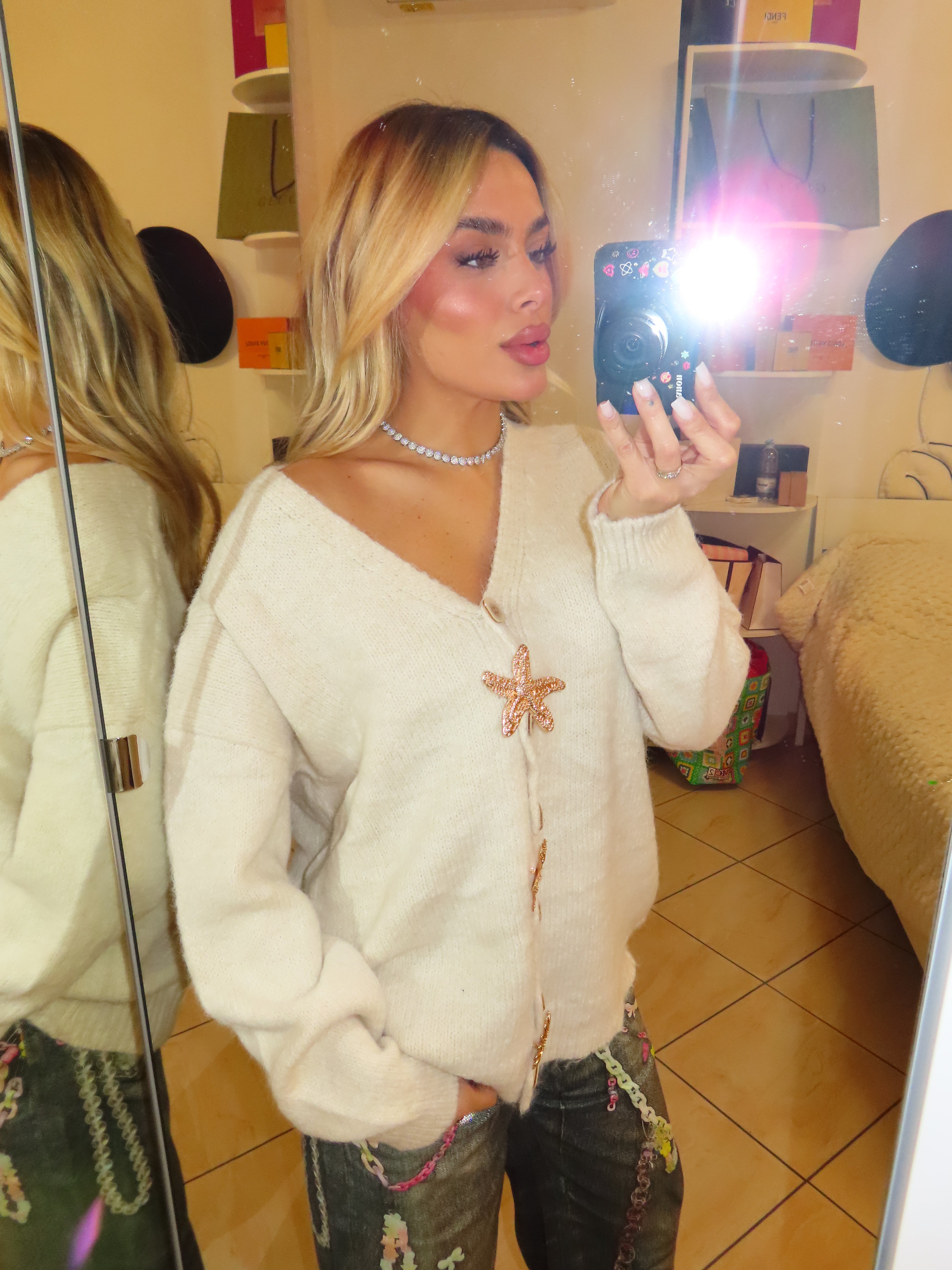Maglione caldo stella marina