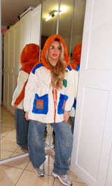 Pelliccia orangeblue