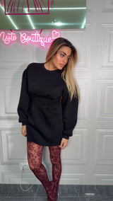 Calze in pizzo burgundy