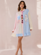 Dress camicia love cat