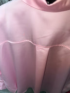 Camicia over satin JustWest con spallina imbottita