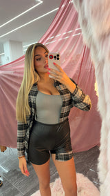 Camicia pin up grey