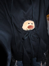 Felpa e orsetto con mini felpa