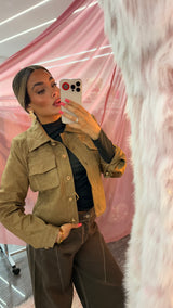 Giacca camoscio