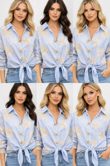 Camicia stella con nodo