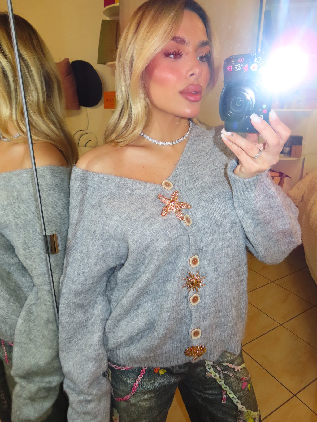 Maglione caldo stella marina
