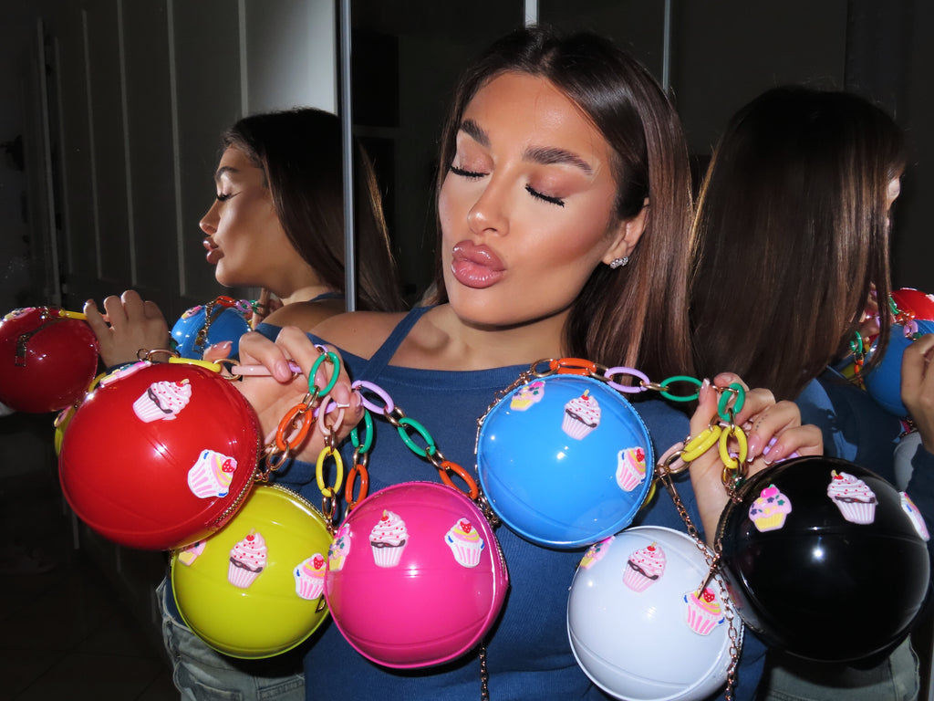Bag Dolce Ball con catena e tracolla