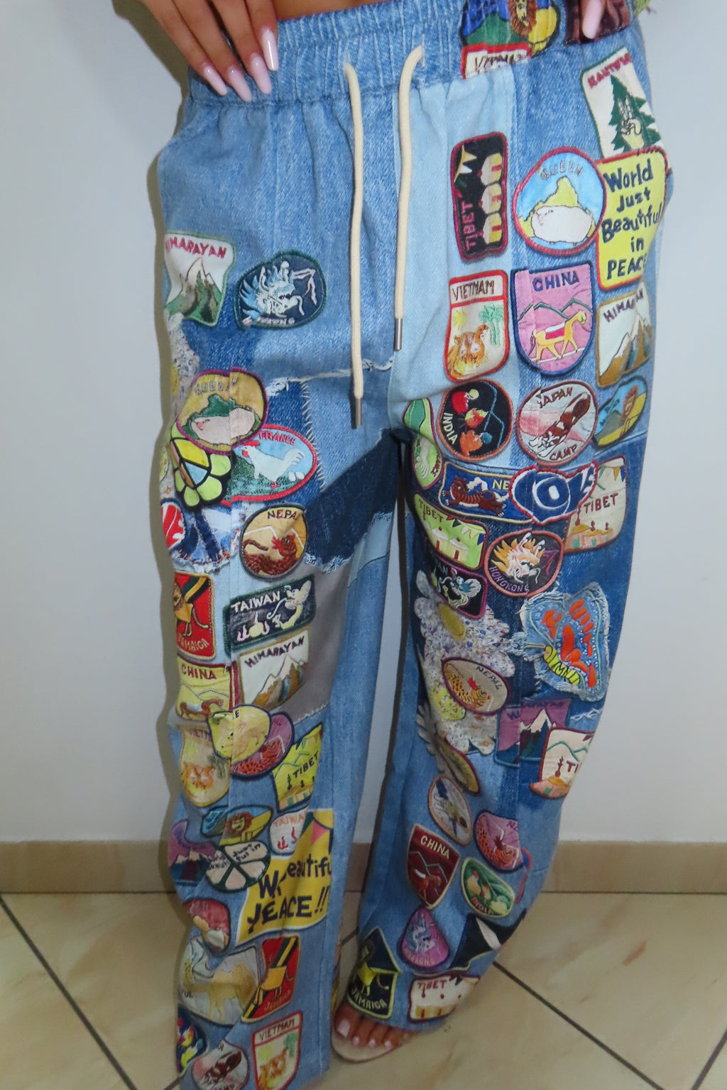 Jeans peace & love