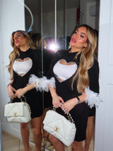 Maglia over CUORE CRYSTAL