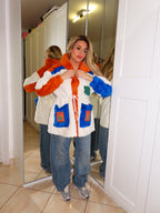 Pelliccia orangeblue