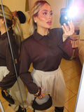 Maglia con bottoncino e spallina JustWest
