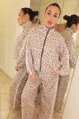 Tuta Leo con strisce bianche