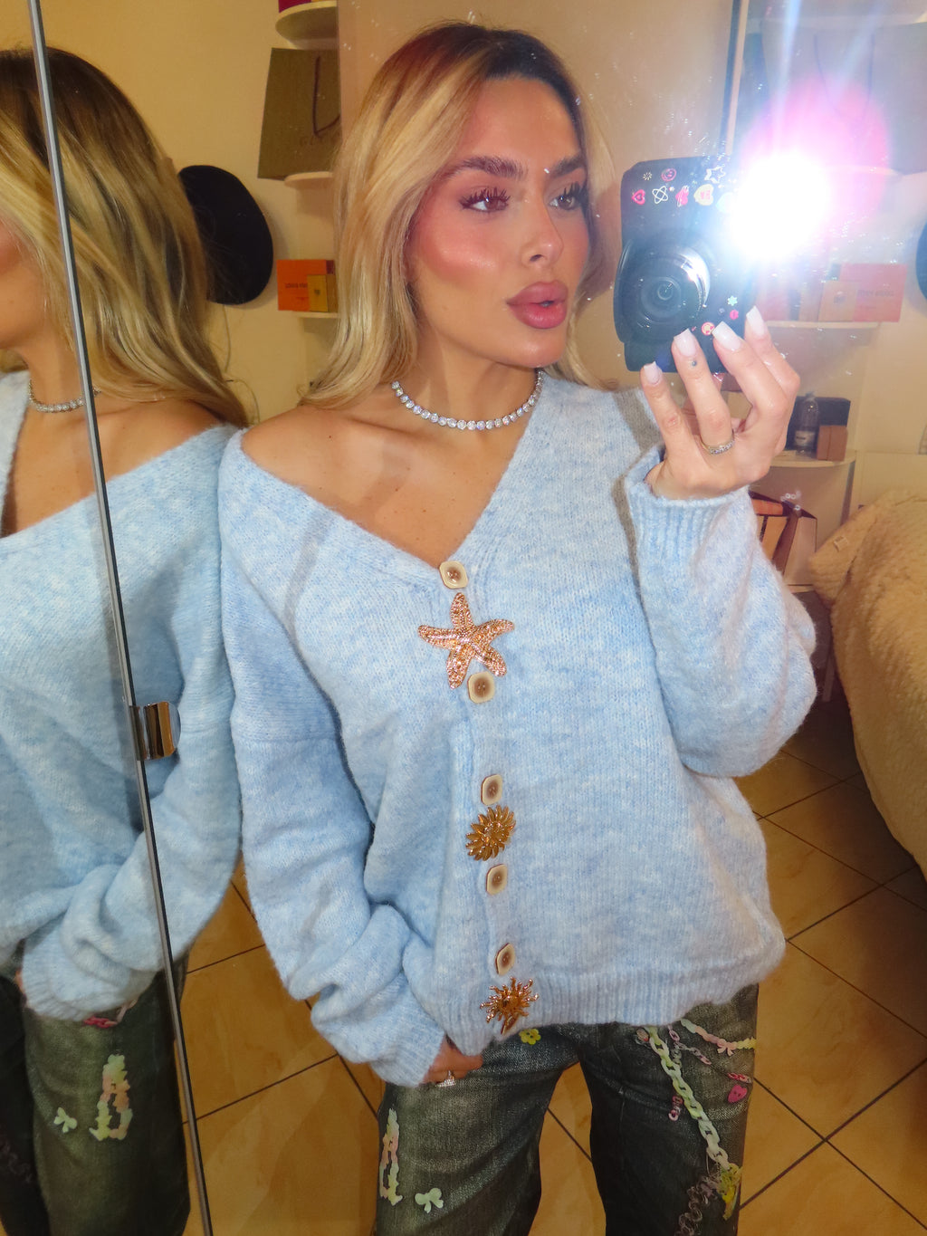 Maglione caldo stella marina