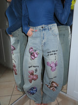 Jeans ballon Teddy don’t worry
