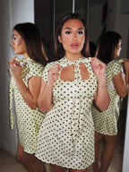 Dress a pois Supernova con fiocco