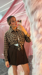 Camicia tartan