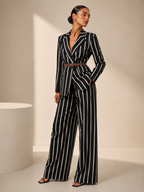 Tailleur black and white