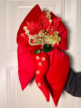 Fiocco decorativo per l’albero o fuori porta con numeri fortunati