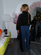 Felpa London con brillantini