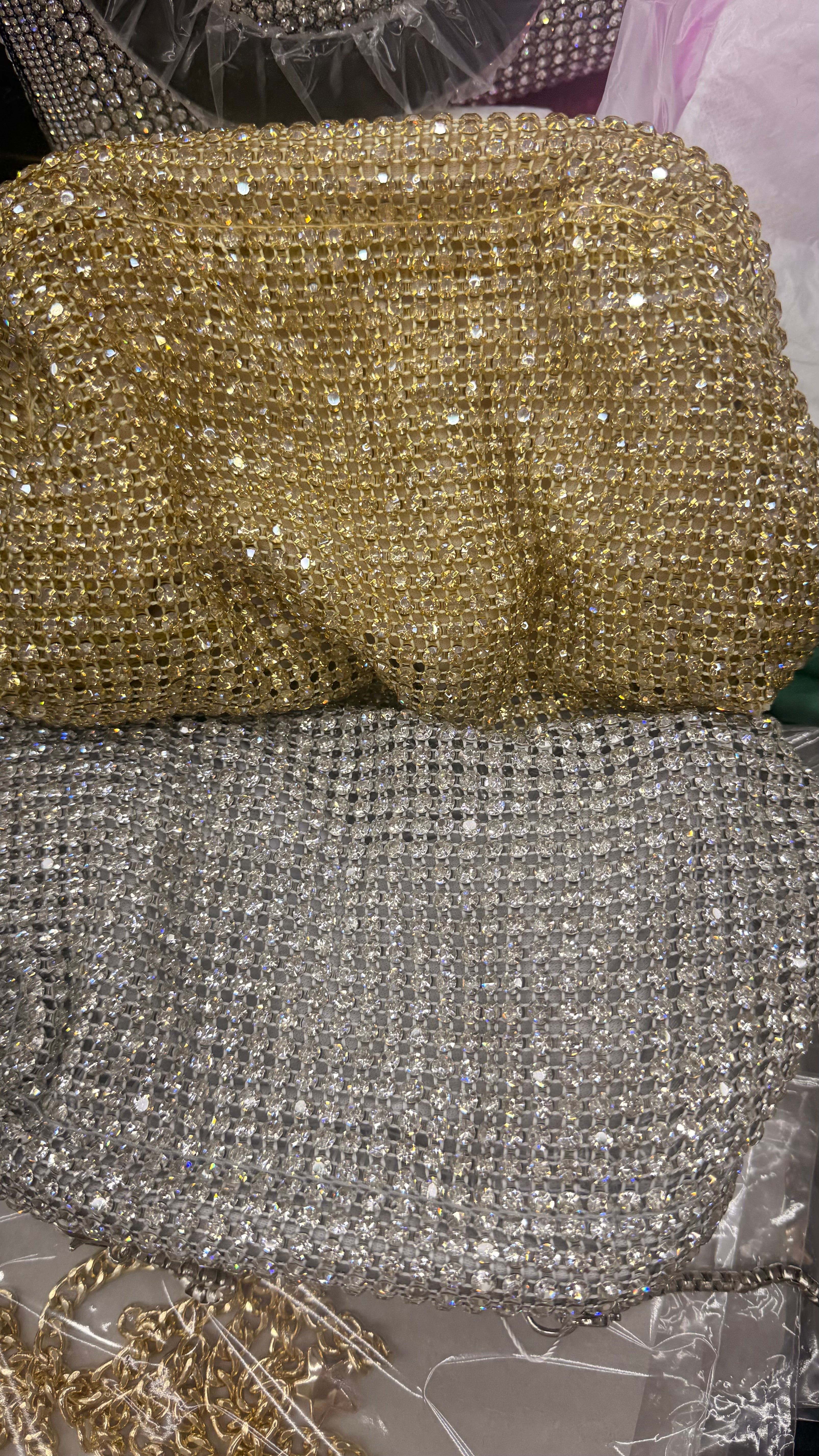 Borsa clutch Myto con tracolla