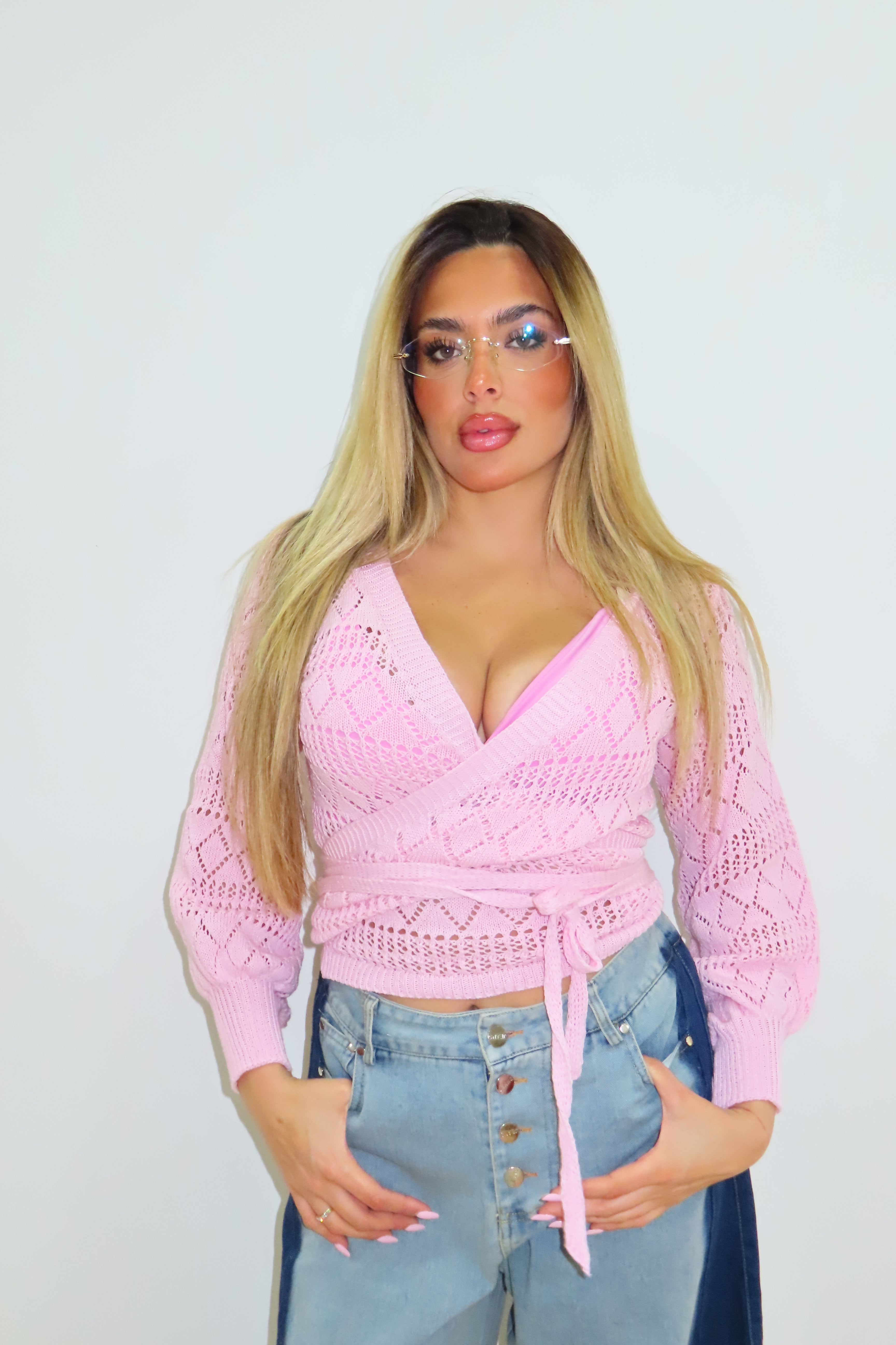 Set Top e incrociatina in filo