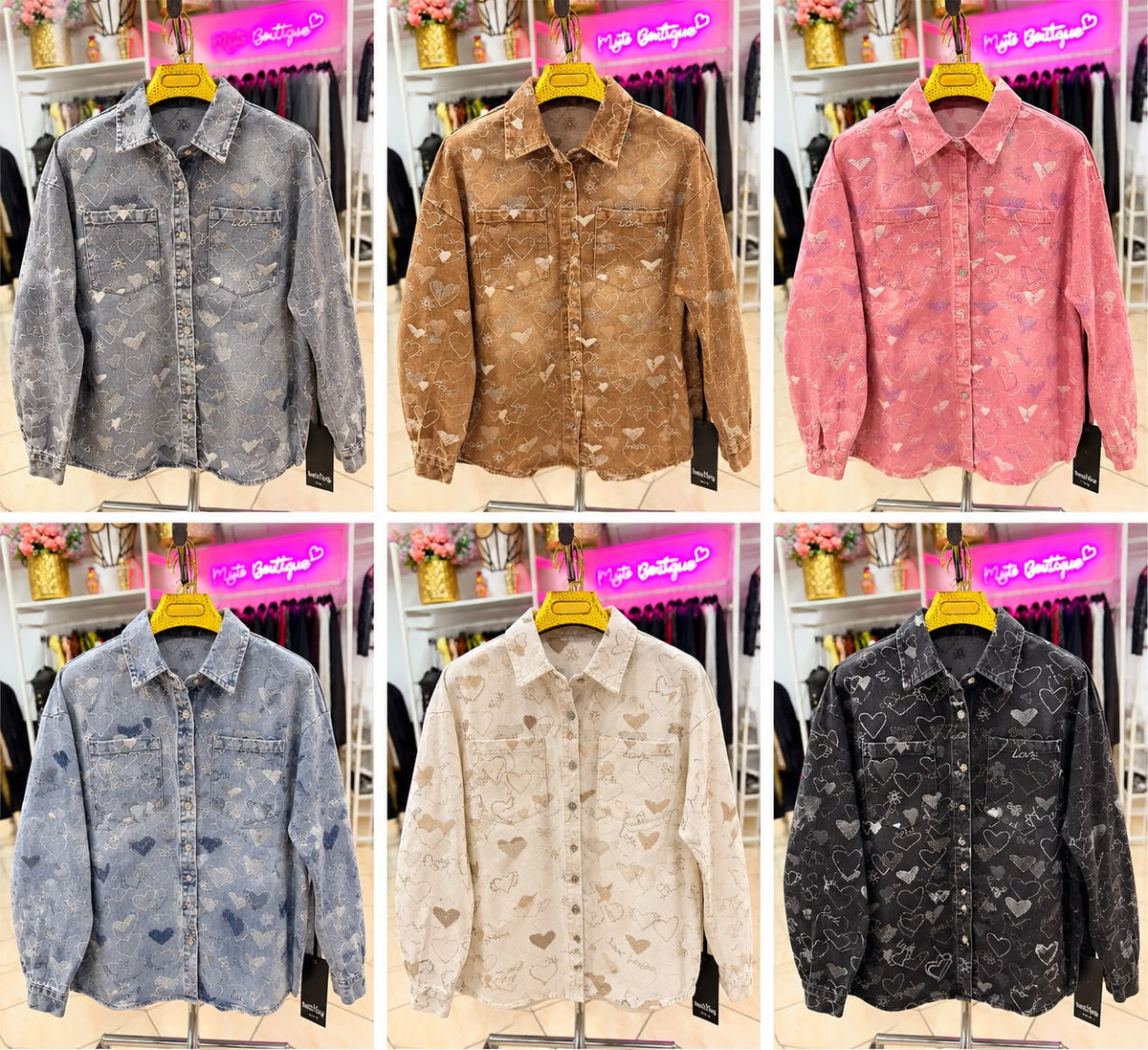 Giacca Strass Denim