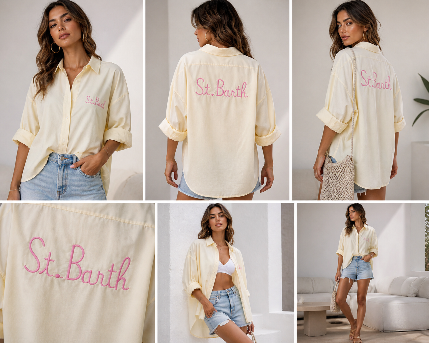 Camicia a righe Santo