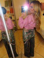 Jeans ciondoli tessuto primavera/estate