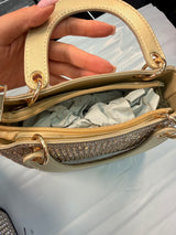 Borsa brillantini con tracolla Myto lady