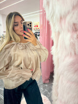 Camicia luce di perla