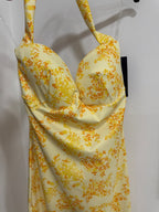 Dress lycrosa fiori