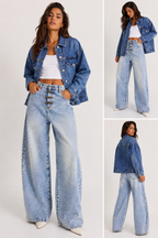 Giubbino in jeans over LEWIZ