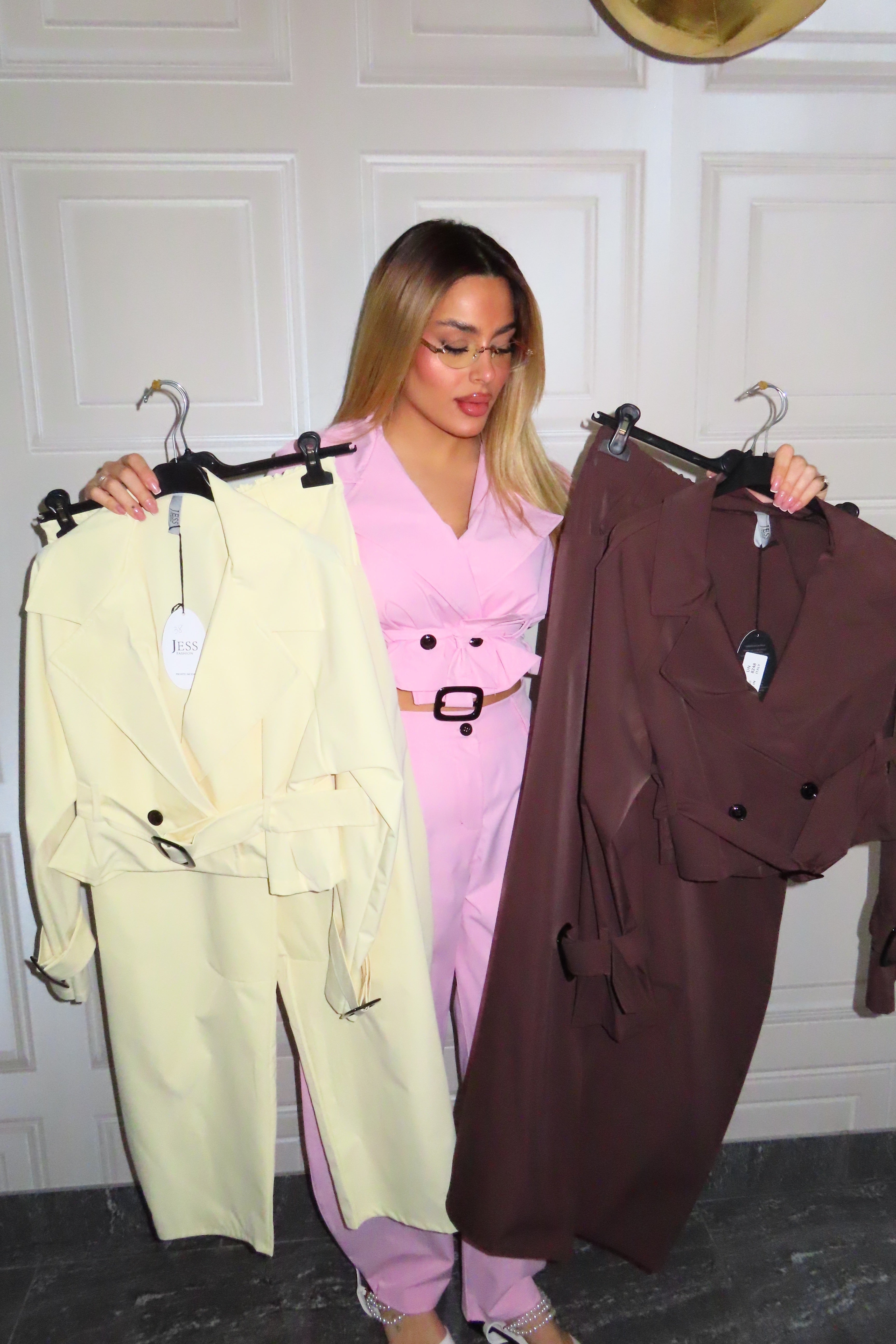 Coordinato trench e ballon vittorya