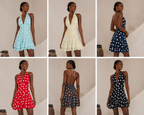 Dress pois Paris